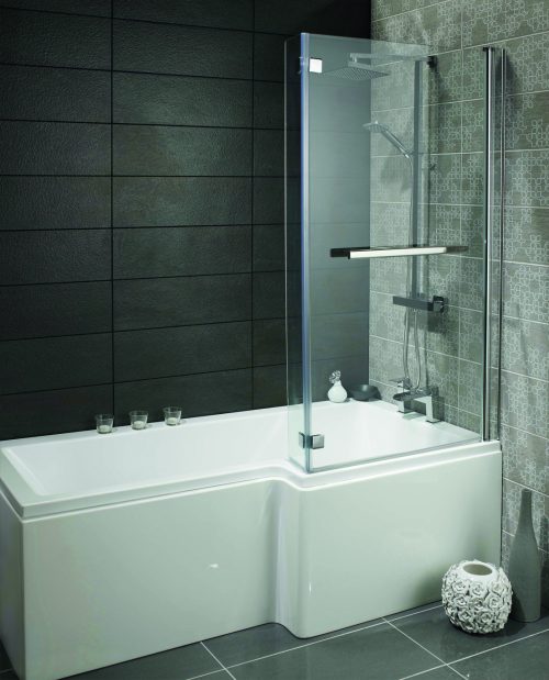 Skye L-Shape Bath Screen and Panels