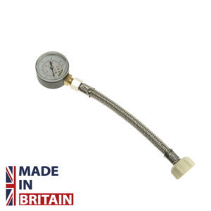 1510F 11bar 3/4" BSP Thread Mains water pressure gauge