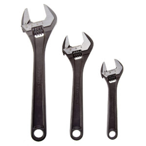 Bahco Adjustable Wrench triple pack