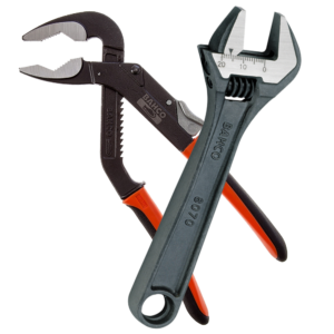 Bahco adjustable Wrench & Water Pump Pliers