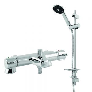 Thermostatic Pillar Mounted Bath Shower Mixer