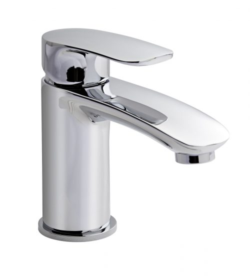 Alder Basin Mixer with Push Waste