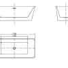 Mull Slim Edge Freestanding Bath - Image 2