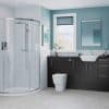 Alba 500mm WC Unit - Matt Graphite Grey - Image 2