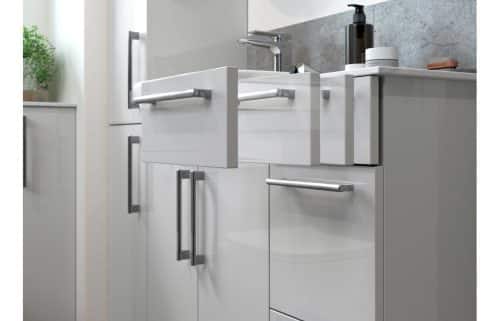 Alba 200mm Slim Base Unit - White Gloss - Image 5