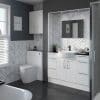 Alba 600mm WC Unit - White Gloss - Image 2