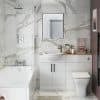 Alba 200mm Slim Base Unit - White Gloss - Image 3