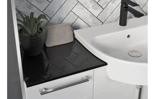 Alba 200mm Slim Base Unit - White Gloss - Image 4