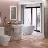 Amyris 605x410mm 1TH Semi Recessed Basin - Image 2