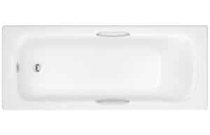 Granada II Single End Twin Grip Textured Base 8mm 1700x700 2TH Bath