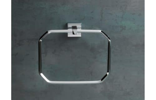Vitti Towel Ring - Chrome - Image 2