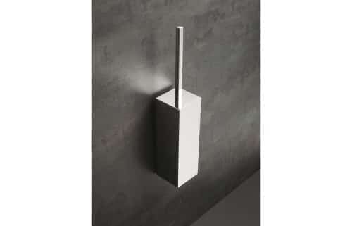 Lissi Wall Mounted Toilet Brush Holder - Chrome - Image 2