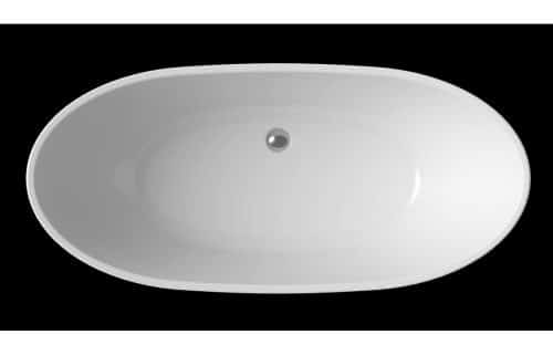 Belmont Freestanding 1700x780x670mm Bath - White - Image 2