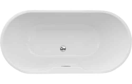 Harlesden Freestanding 1655x745x580mm Bath - White - Image 2