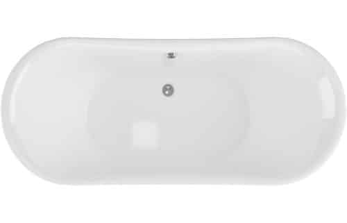 Fareham Freestanding 0TH 1760x710x775mm Bath w/Feet - Image 3