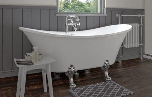Fareham Freestanding 0TH 1760x710x775mm Bath w/Feet - Image 4