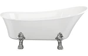 Tiverton Freestanding 0TH 1620x710x775mm Bath w/Feet