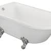 Clevedon Freestanding 2TH 1500x750x650mm Corner Bath w/Feet - Image 2