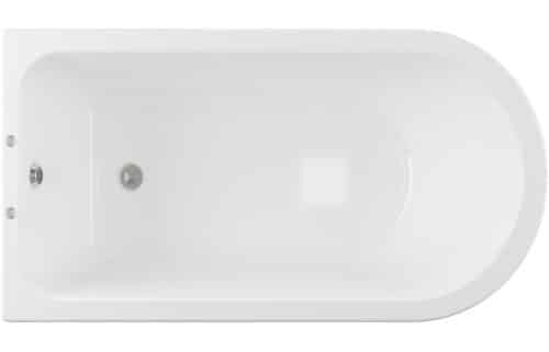 Clevedon Freestanding 2TH 1700x750x650mm Corner Bath w/Feet - Image 3