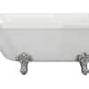 Clevedon Freestanding 2TH 1500x750x650mm Corner Bath w/Feet