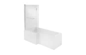 Essentials L Shape/P Shape 700mm End Panel - White