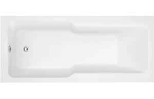 Ocala Straight 1700x750 "C" Shower Bath & Legs