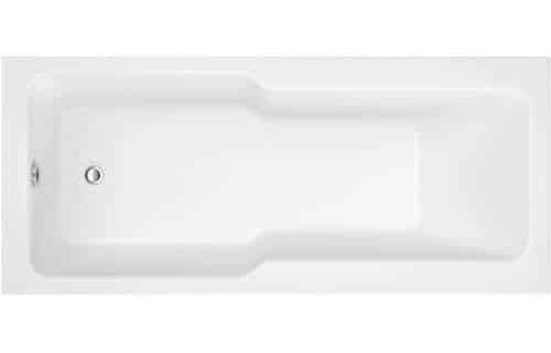 Ocala Straight 1700x750 "C" Shower Bath & Legs