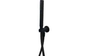 Vema Timea Black Round Handheld Shower Head