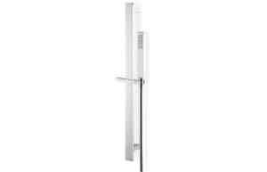 Vema Lys Brass Riser Rail w/Hose & Handset