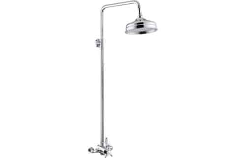 Berwick Berwick Shower Pack 2 - Concentric Single Outlet & Overhead Shower Kit