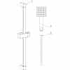 Square Slider Rail Kit & Single Mode Handset - Image 2