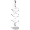 Traditional 200mm Round Shower Head - Chrome - Image 2