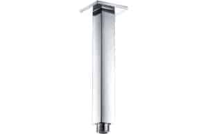 Square Ceiling Arm 180mm - Chrome