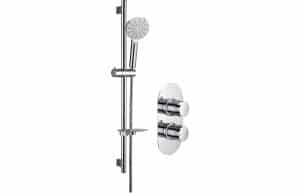 Astro Shower Pack One - Twin Single Outlet w/Riser Kit