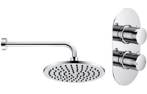 Astro Shower Pack Three - Twin Single Outlet w/Overhead