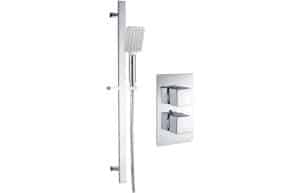 Comet Shower Pack One - Twin Single Outlet w/Riser Kit