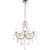 Sparkle 5 Arm Chandelier Ceiling Light - Chrome - Image 2