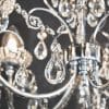 Sparkle 5 Arm Chandelier Ceiling Light - Chrome - Image 7