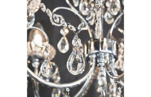 Sparkle 5 Arm Chandelier Ceiling Light - Chrome - Image 7