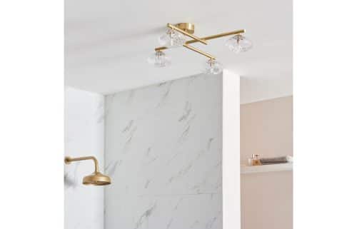 Angel Ceiling Light - Brushed Brass - Image 7