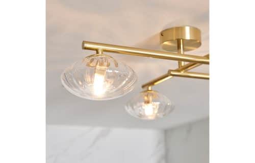 Angel Ceiling Light - Brushed Brass - Image 3