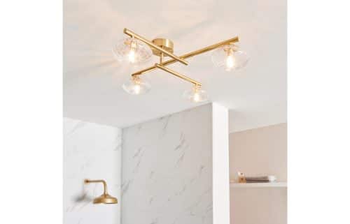 Angel Ceiling Light - Brushed Brass - Image 5