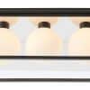 Box Frame Ceiling Light - Matt Black