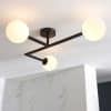 Globe Ceiling Light - Matt Black - Image 6