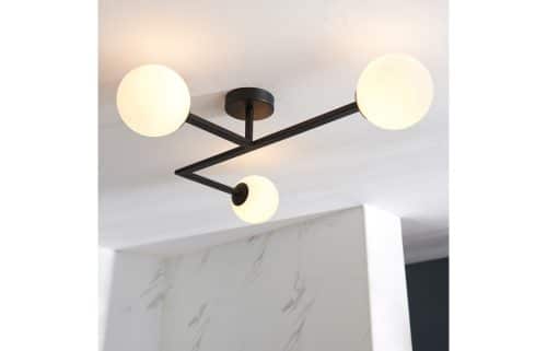 Globe Ceiling Light - Matt Black - Image 6