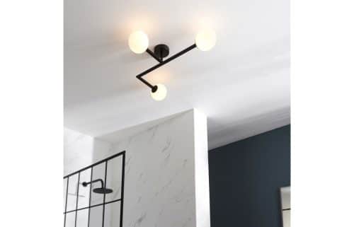 Globe Ceiling Light - Matt Black - Image 7