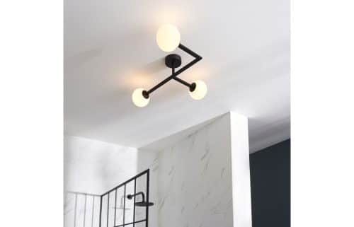 Globe Ceiling Light - Matt Black - Image 4