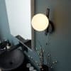 Globe Wall Light - Matt Black - Image 6