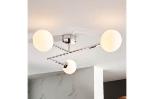 Globe Ceiling Light - Chrome - Image 6