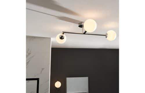 Globe Ceiling Light - Chrome - Image 7